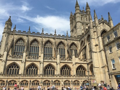 Bath Abbey - Side View