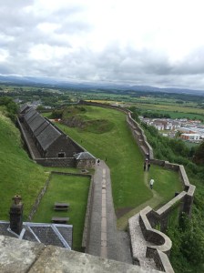 View of Stirling from the Castle
